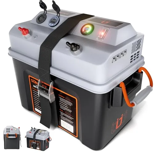 SUNAPEX Trolling Motor Smart Battery Box PRO 12V/24V