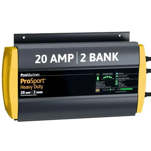 ProMariner ProSport HD 20A 2-Bank Waterproof Charger