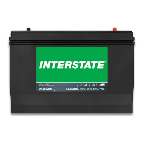 Interstate AGM Group 31 Marine/RV Battery 100Ah 925CCA