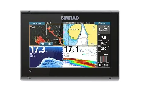 Simrad GO9 XSE Chartplotter Fishfinder with C-MAP Charts