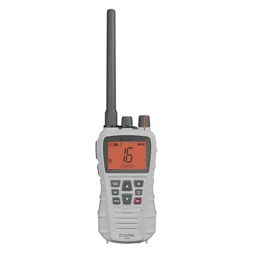 Cobra BlueBound 350 VHF Handheld Marine Radio Floating