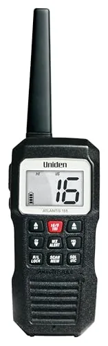Uniden Atlantis 155 Floating IPX8 VHF Marine Radio