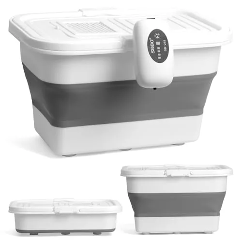 VEYWANE 14-Qt Collapsible Bait Bucket with Aerator