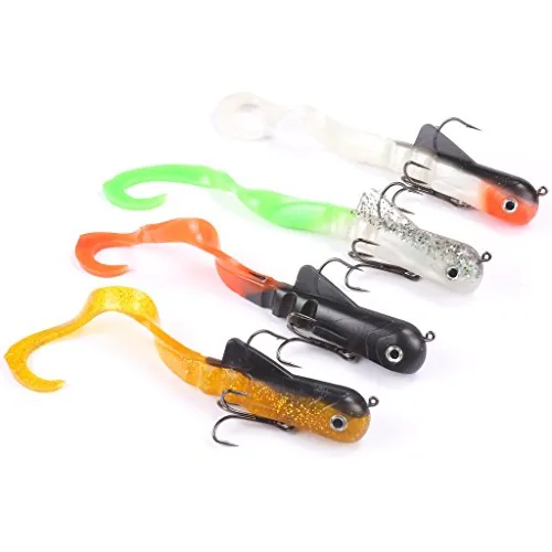 MIZUGIWA Pike Musky Dawg 8in Soft Plastic Swimbait