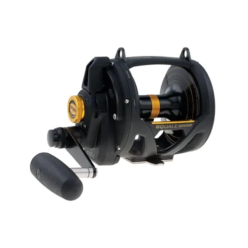 PENN Squall SQL50VSW Lever Drag 2-Speed Trolling Reel