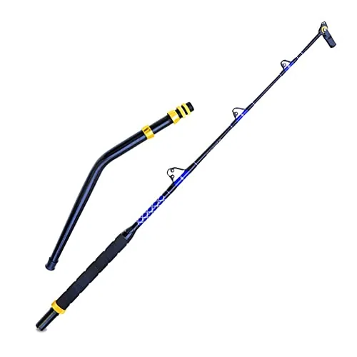 Topline Tackle 2-Pc Deep Sea Rod with Roller Guides