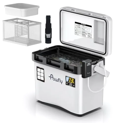 Pawfly 13 QT Live Bait Cooler with Rechargeable Aerator