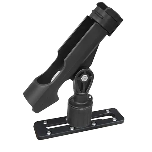 Generic 360° Adjustable Kayak Fishing Rod Holder Track Mount