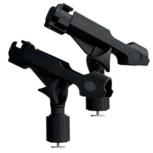 HiUmi 2-Pack Track-Mount Kayak Rod Holders