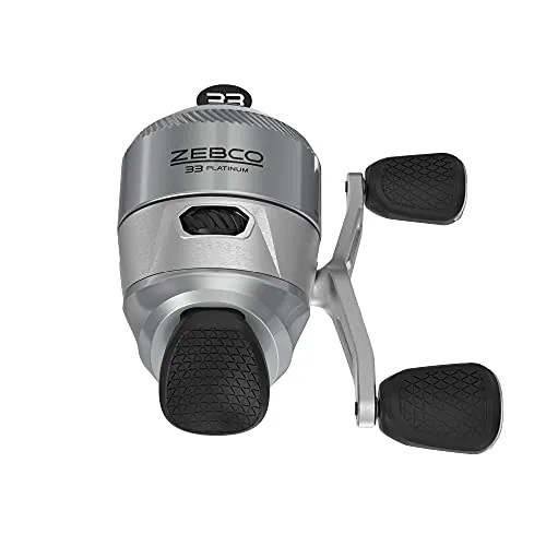 Zebco 33 Platinum Spincast Reel, Pre-Spooled 10lb