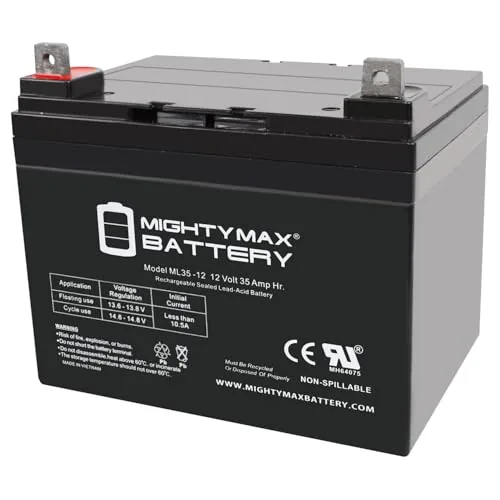 Mighty Max ML35-12 12V 35Ah SLA Deep Cycle Battery