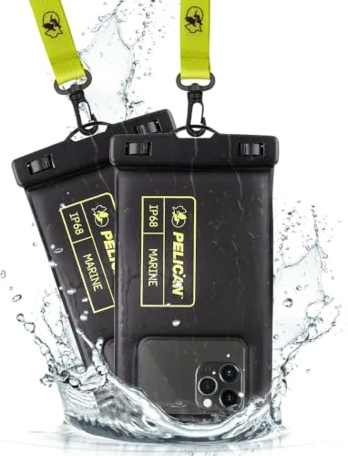 Pelican Marine Waterproof Phone Pouch 2-Pack IP68